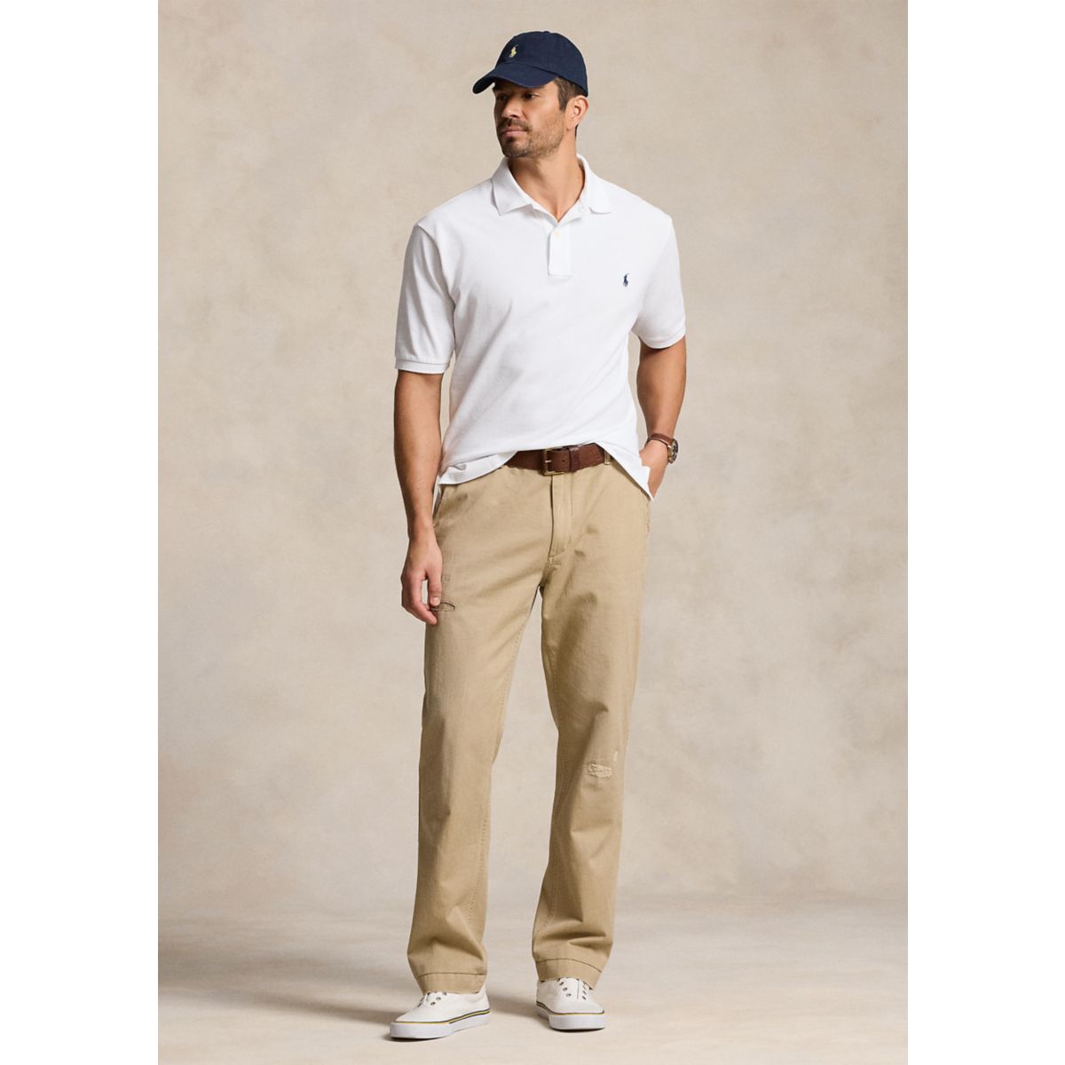 Big & Tall Classic Fit Mesh Polo - 4