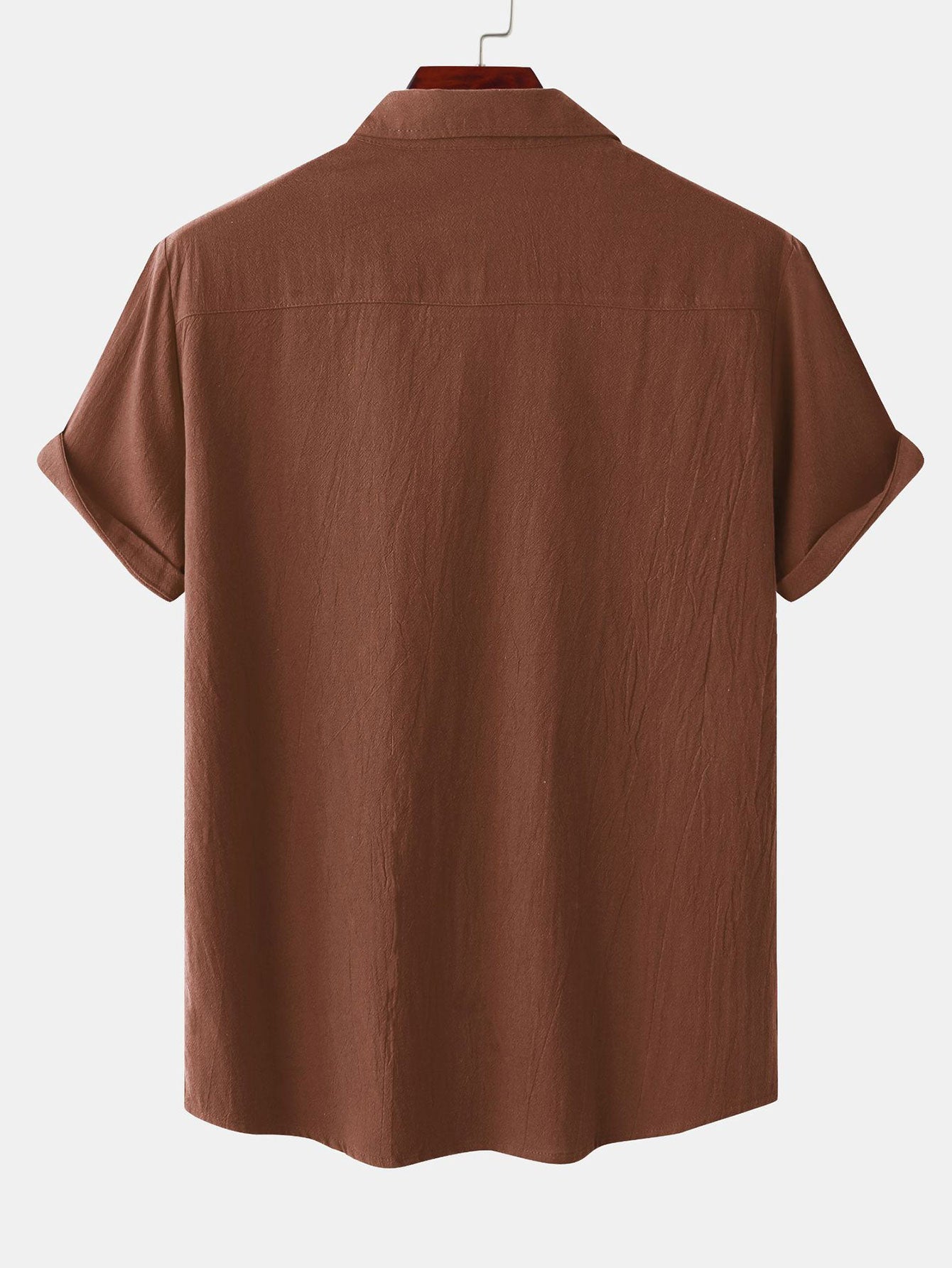 Camisa Man Button Up With Patch Pockets