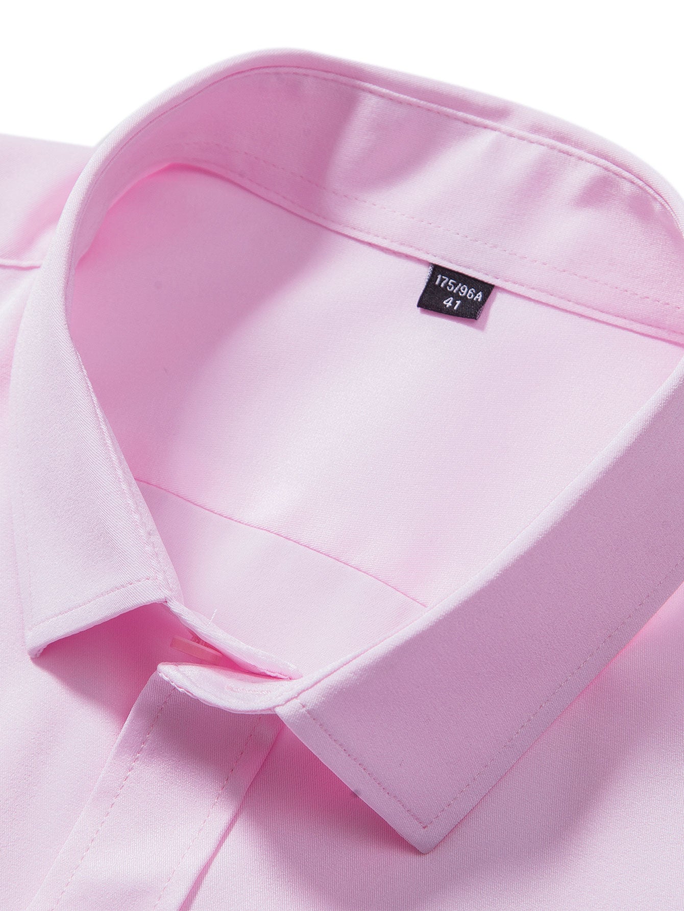 De color sólido Lapel Basic camisas