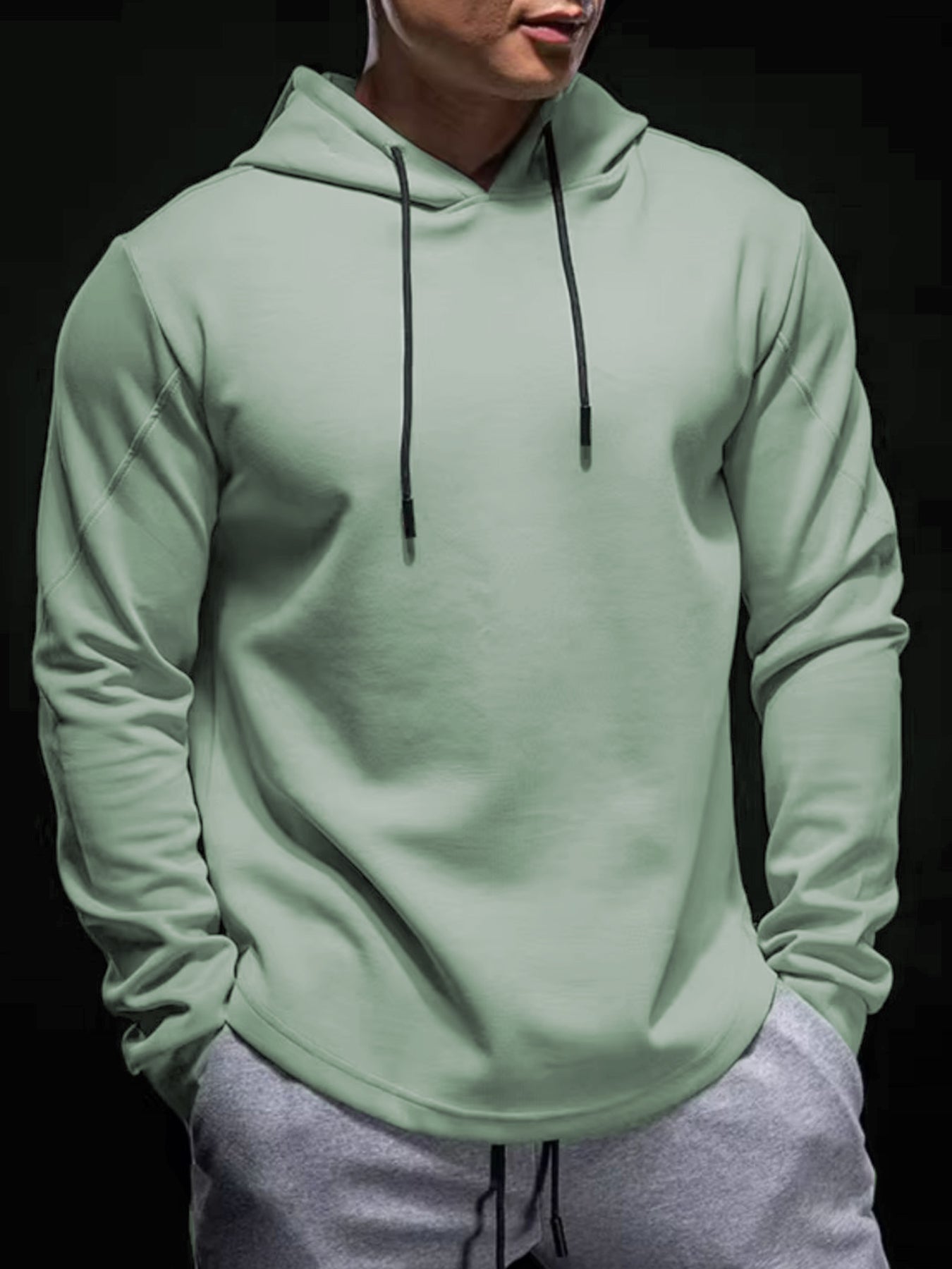 Sudadera CozySpacer Curve Hem con gorrasucha