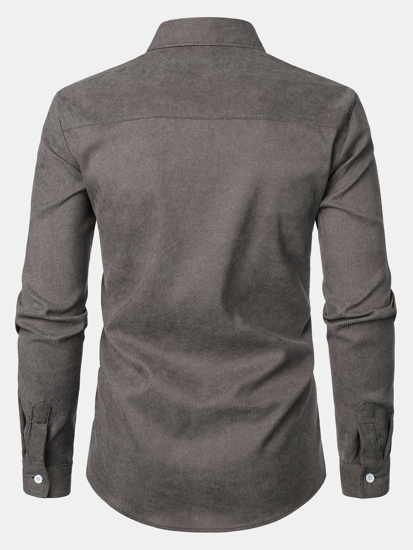 Camisa Corduroy a cuadros Panel Button Up