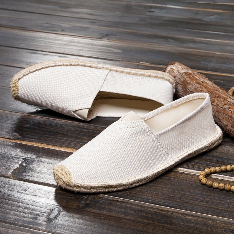 Casual de lino Espadrilles para hombre