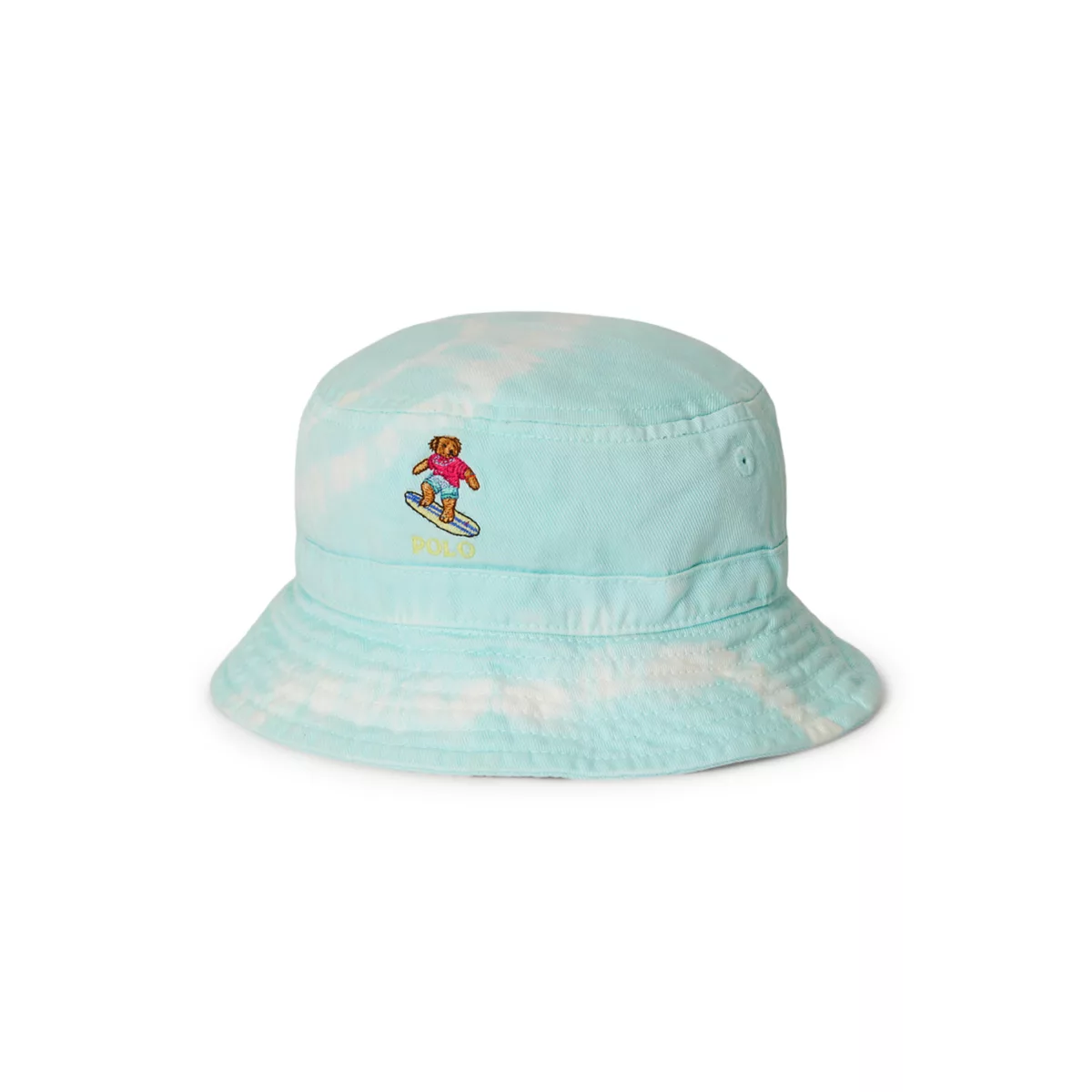 Baby Boys Tie-Dye Polo Bear Twill Bucket Hat - 1