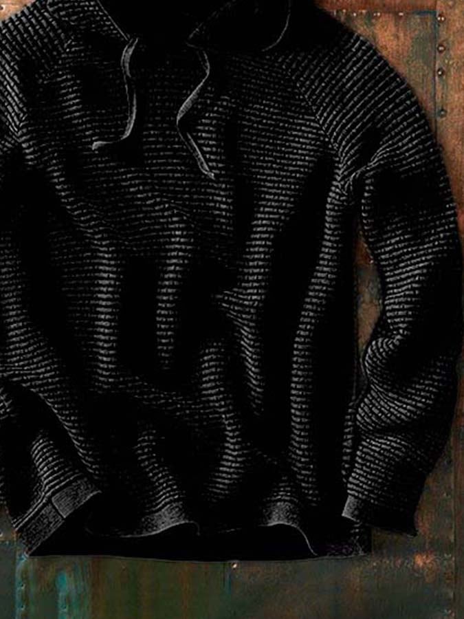 Sudadera Hooded Waffle para hombre