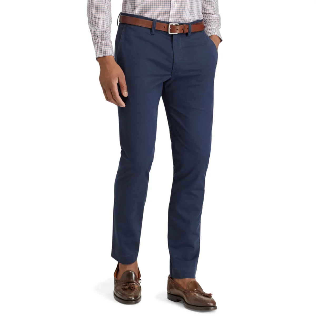 Stretch Straight Fit Chino Pants - 1