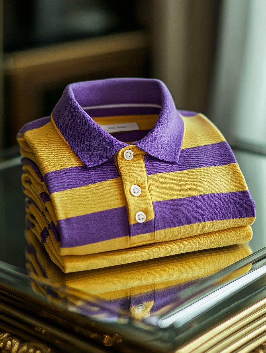 Camisa polo ejecutivo Logo con botones de manga corta para hombre