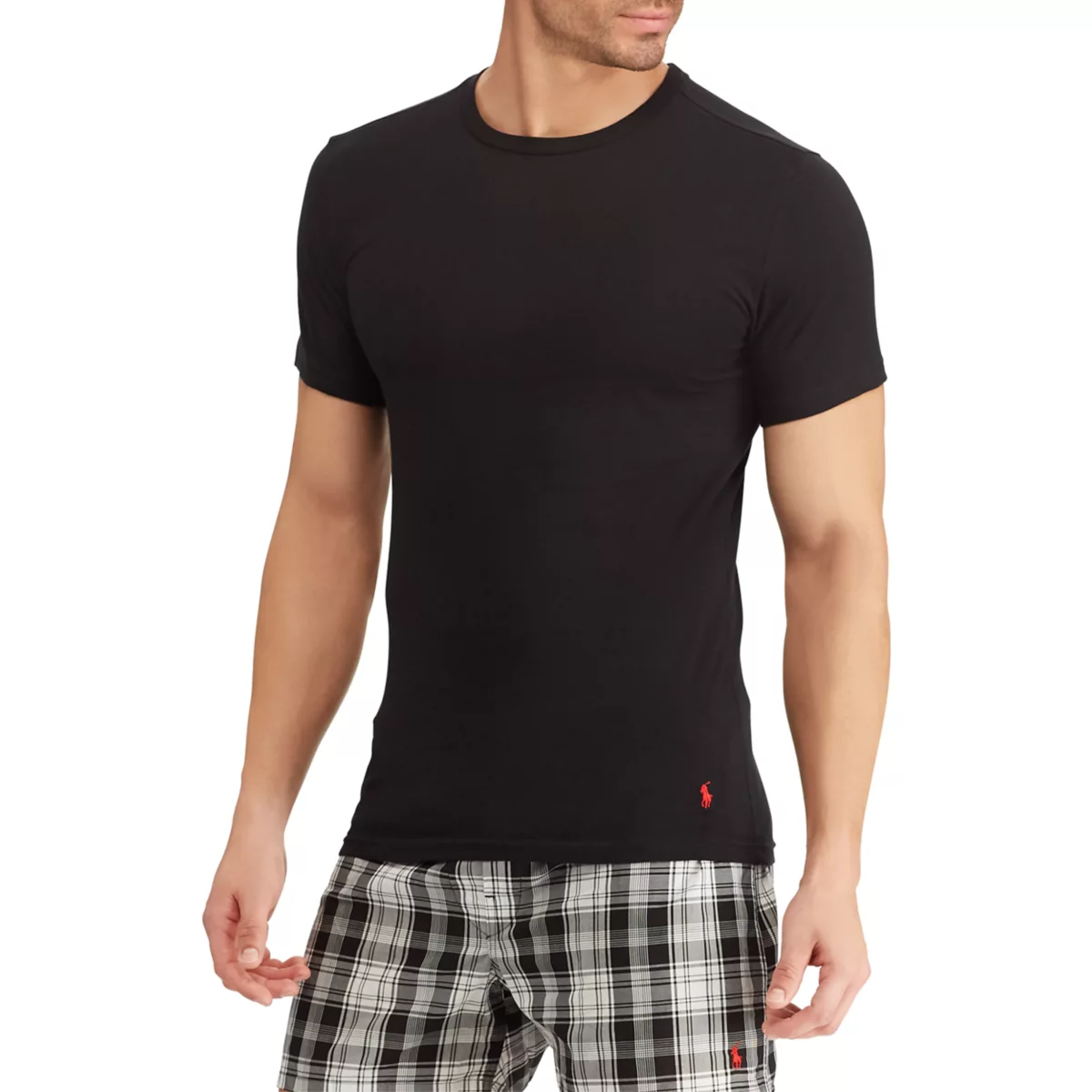 Slim Fit Crew Undershirts - 3 Pack - 1