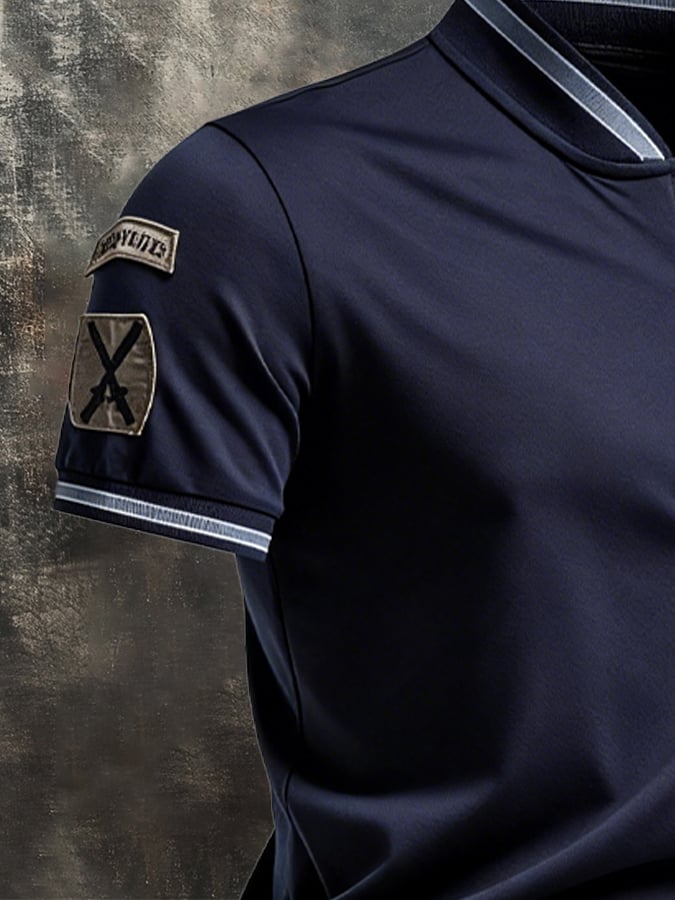 Camiseta retro Patriot Patchpara trabajo para hombre