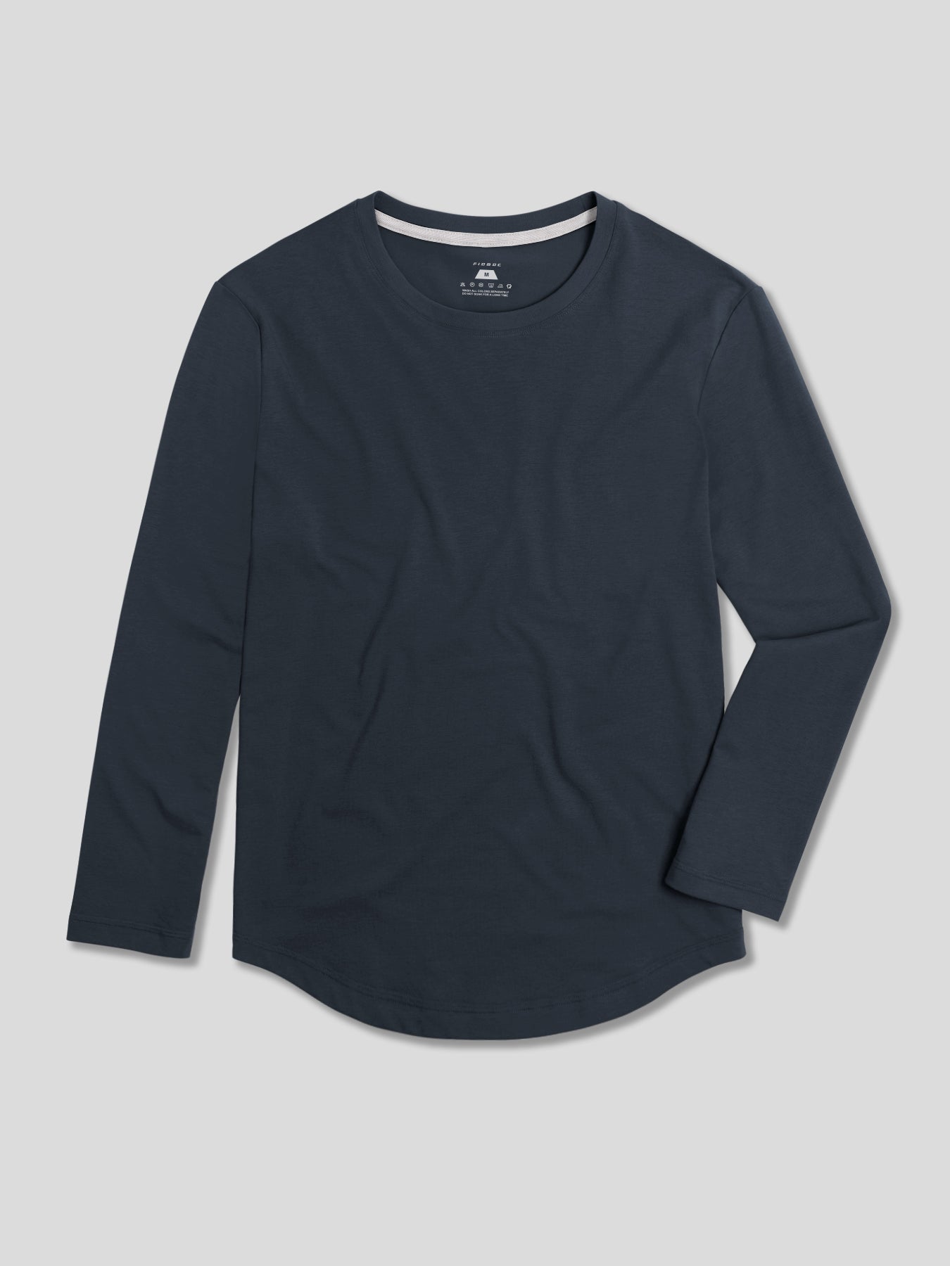 StaySmooth de manga larga Elongated Tee:de corte entallado