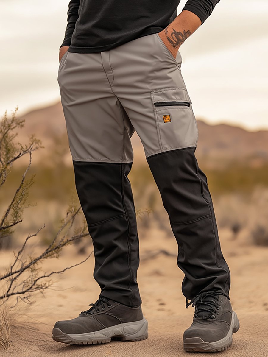 Vintage Multi-bolsillo Overalls para hombre
