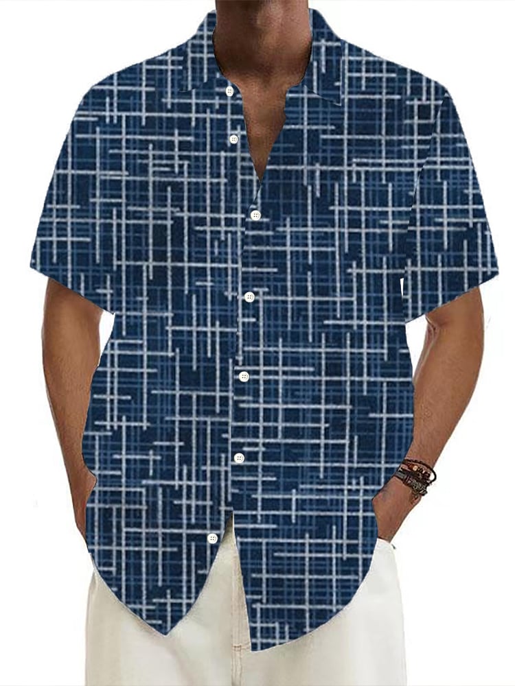 Abstract Texture Art Princamiseta para hombre