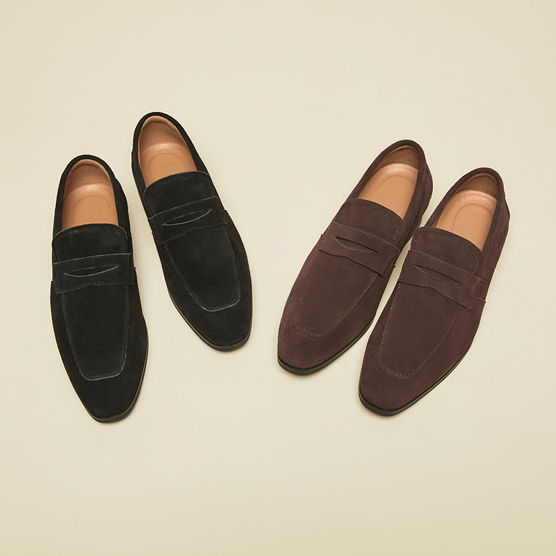 Mocasines retro Nubuck para hombre