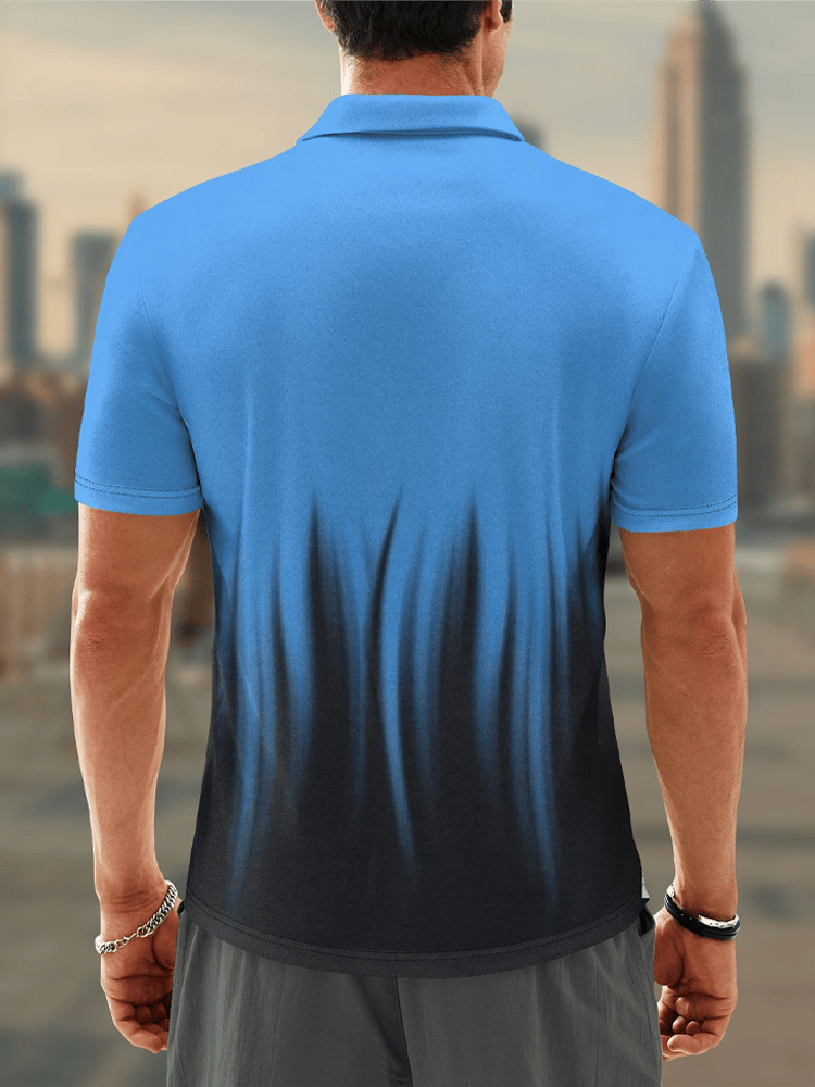 Moisture Wicking Chest bolsillo casual Polo