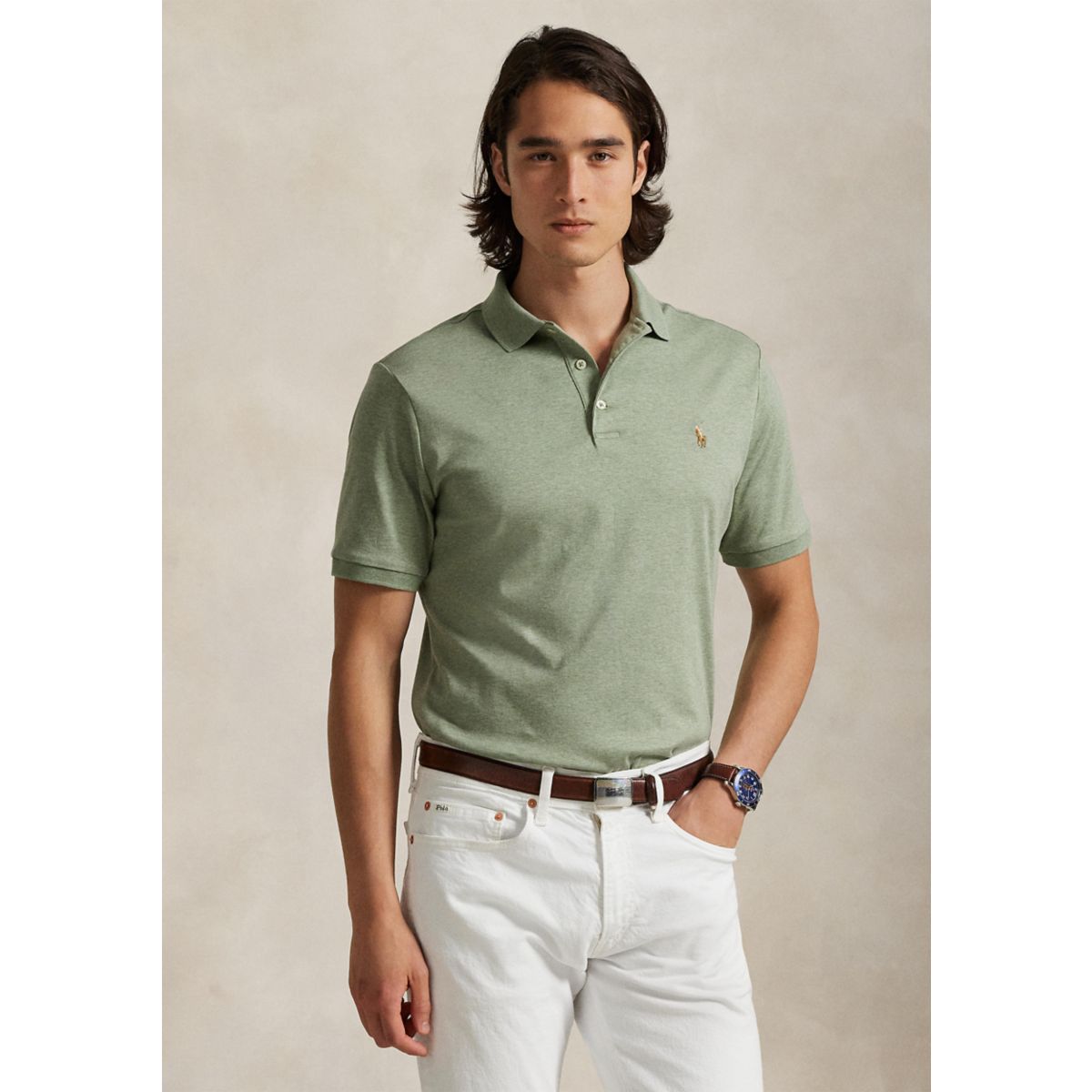 Custom Slim Fit Soft Cotton Polo Shirt - 1