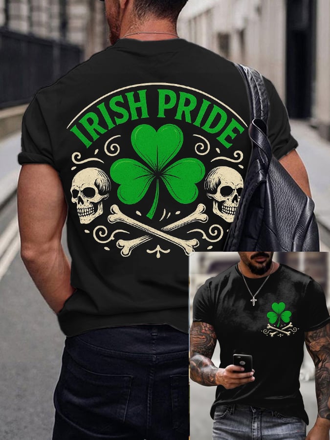 Camiseta St. Patrick's Day estampado para hombre
