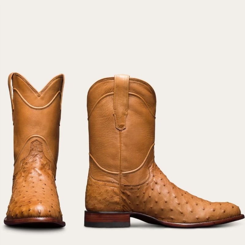 Botas Pointed Toe Side cierre British Style para hombre