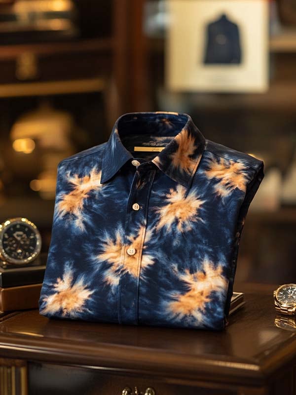 Camisa polo ejecutivo casual Button de manga corta para hombre