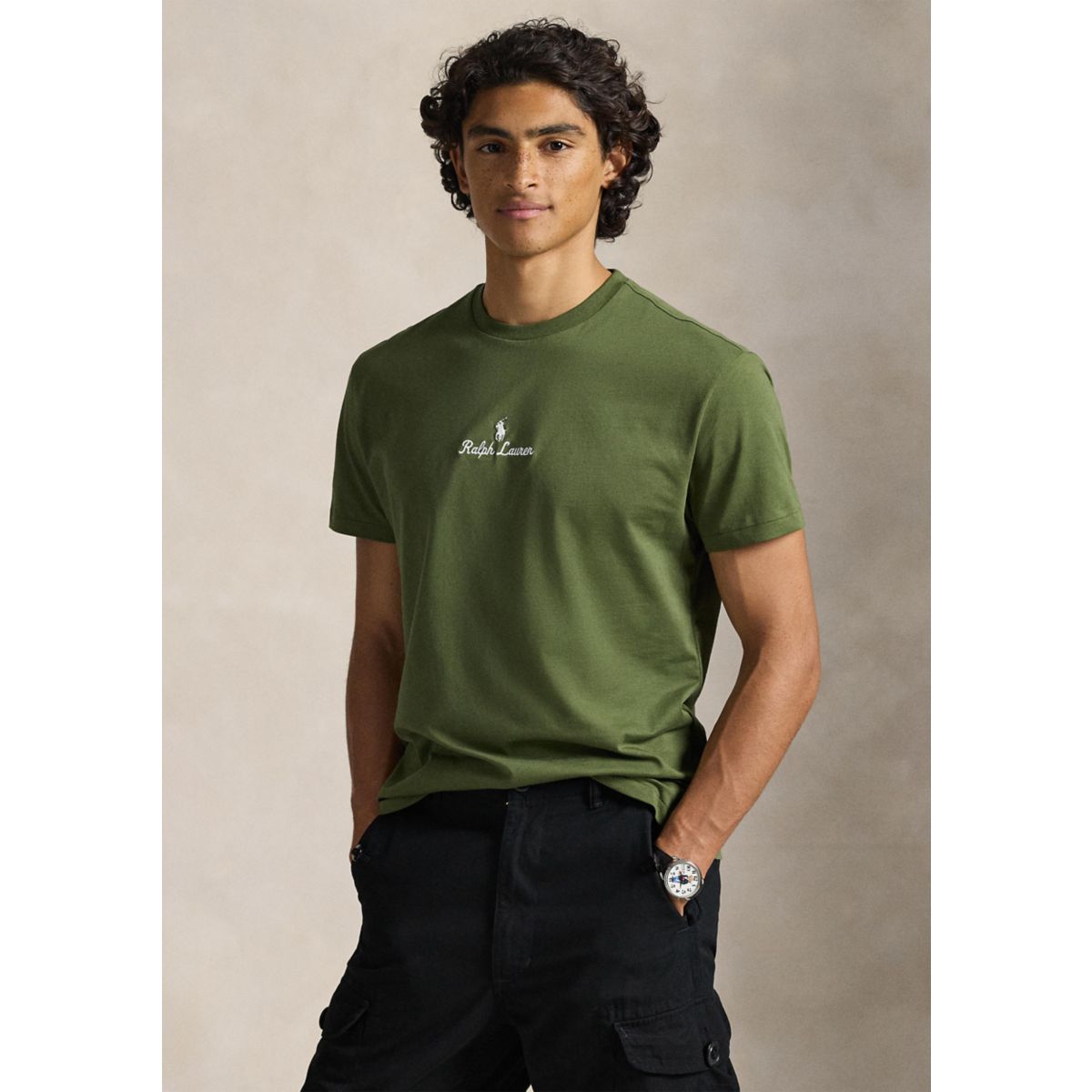 Classic Fit Logo Jersey T-Shirt - 7