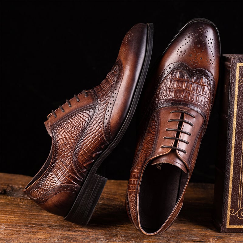 Zapatos casual Pointed Toe ejecutivo para hombre