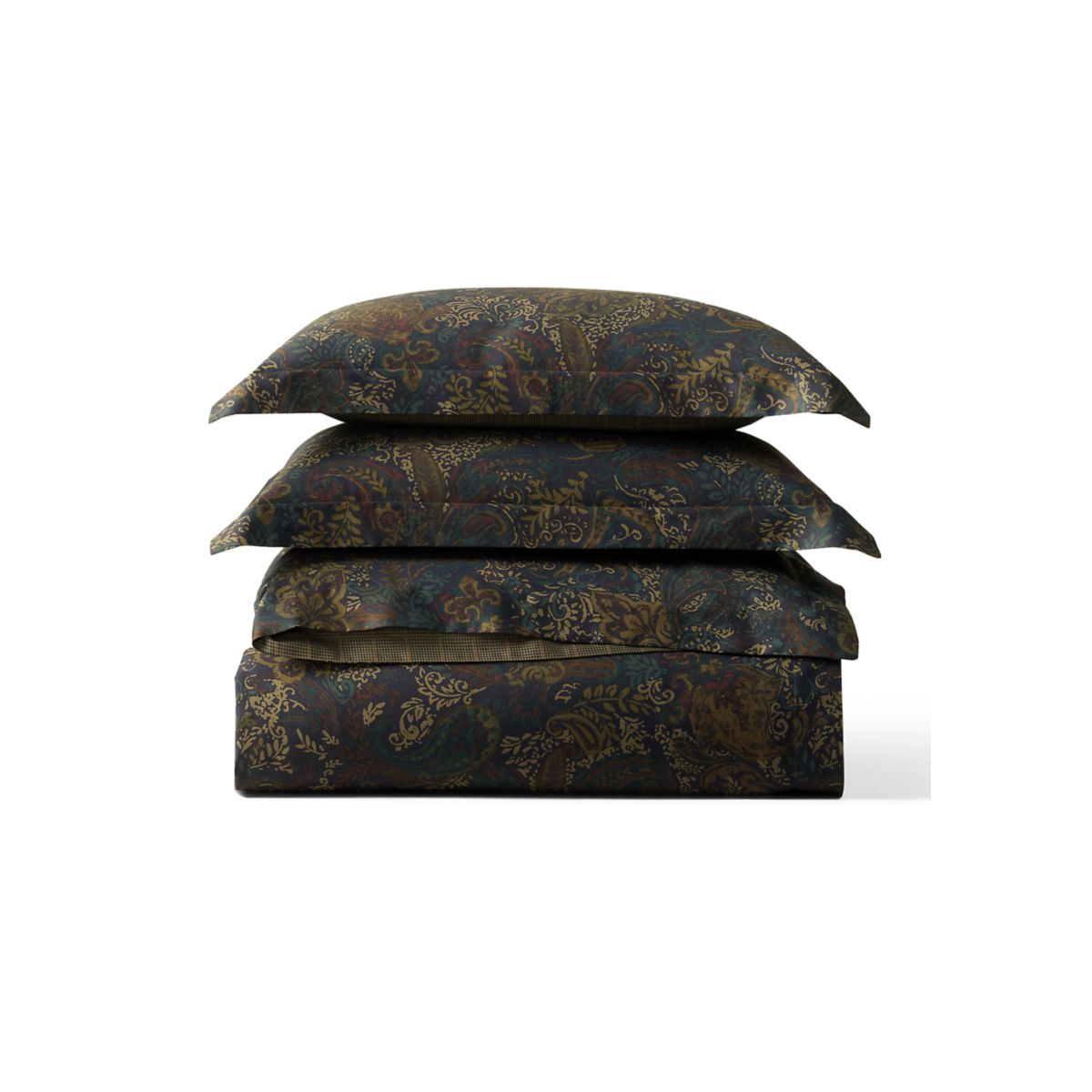 Henry Cotton Sateen Reversible Comforter Set - 7