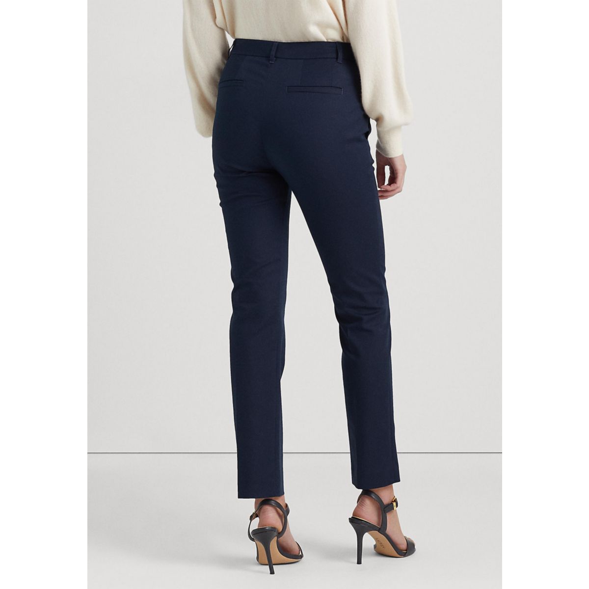 Petite Stretch-Cotton-Blend Pants - 2