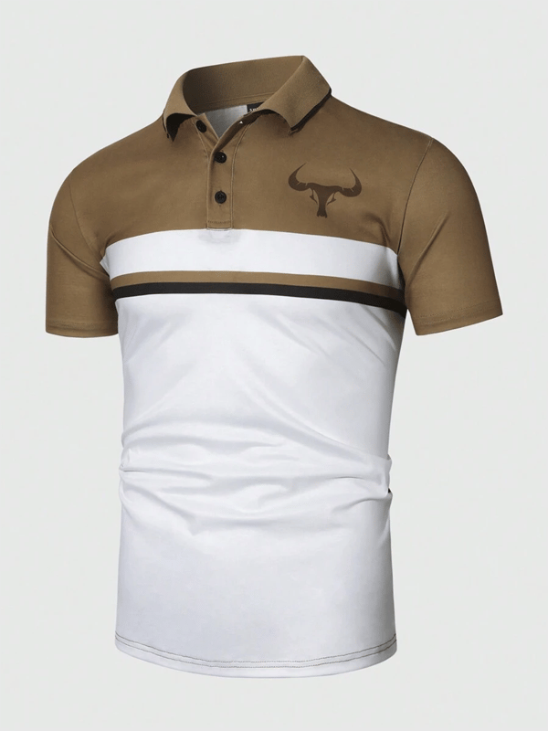 Camisa casual ejecutivo de moda polos para hombre