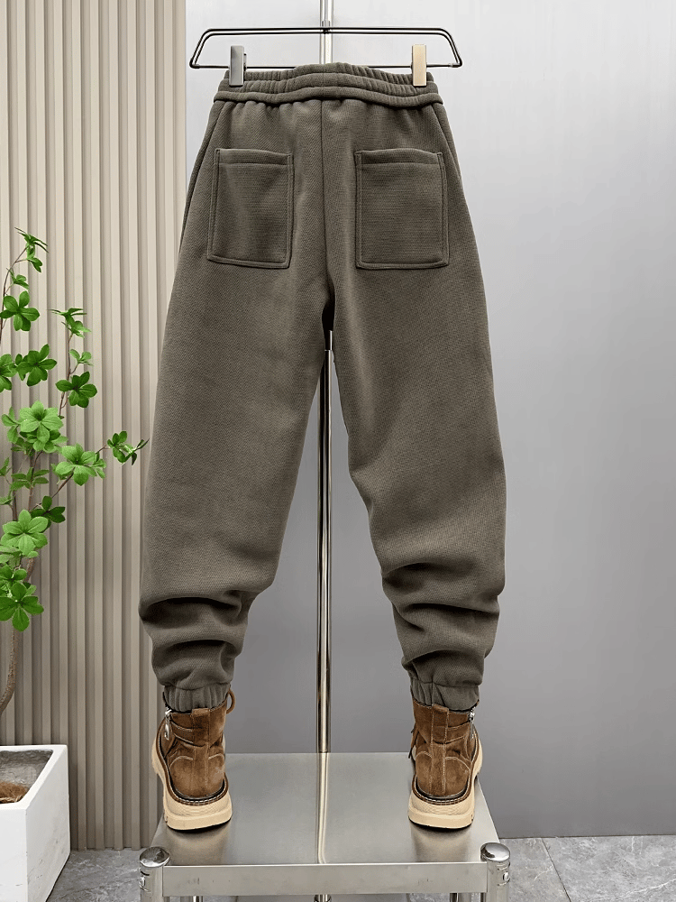 Pantalón polar casual para hombre