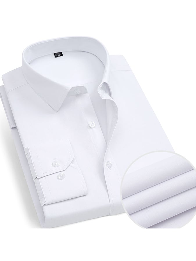 Camisa ejecutivo Non-Iron With bolsillos para hombre