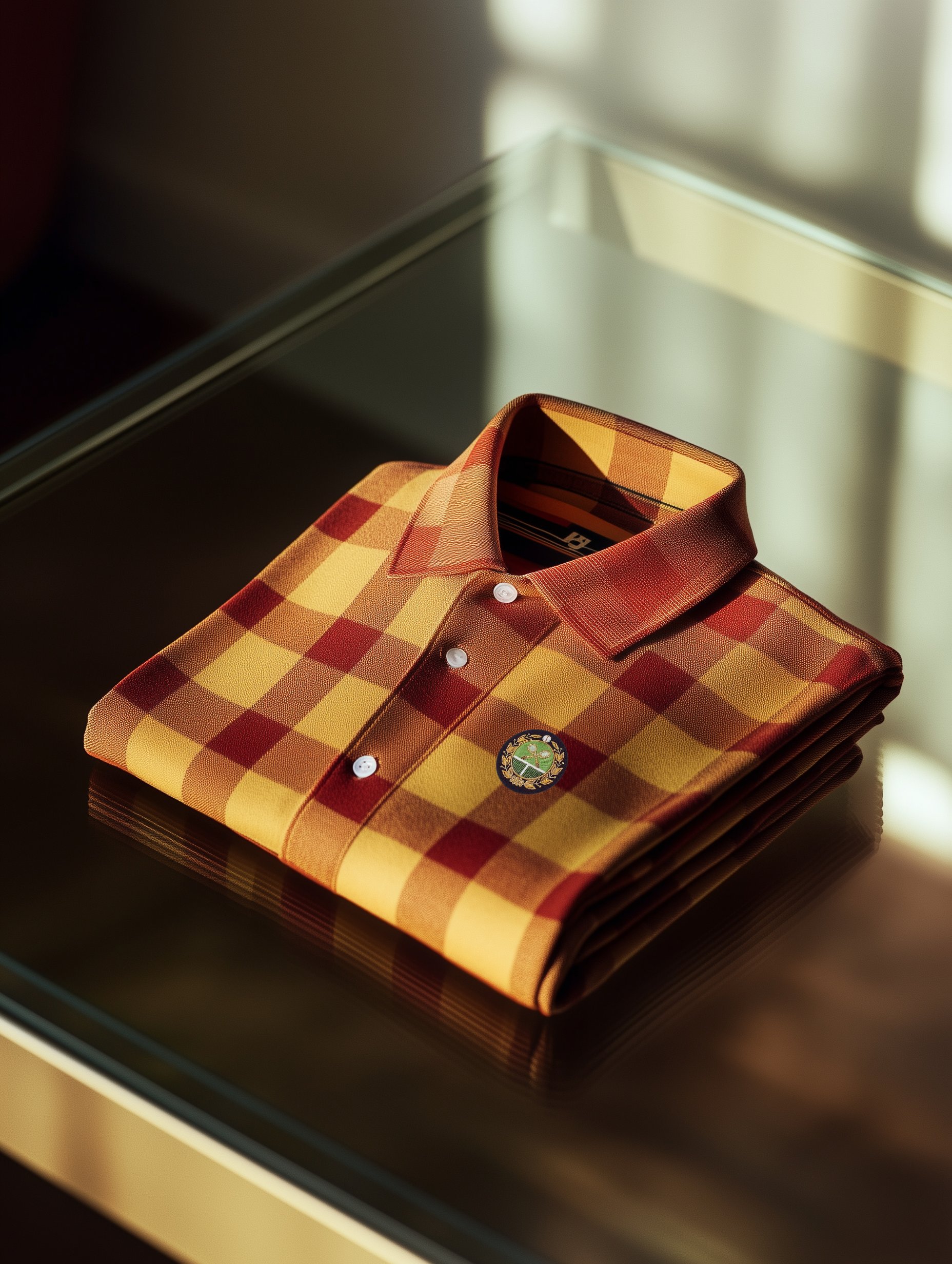 Camisa polo clásico ejecutivo Old Money Button de manga corta para hombre