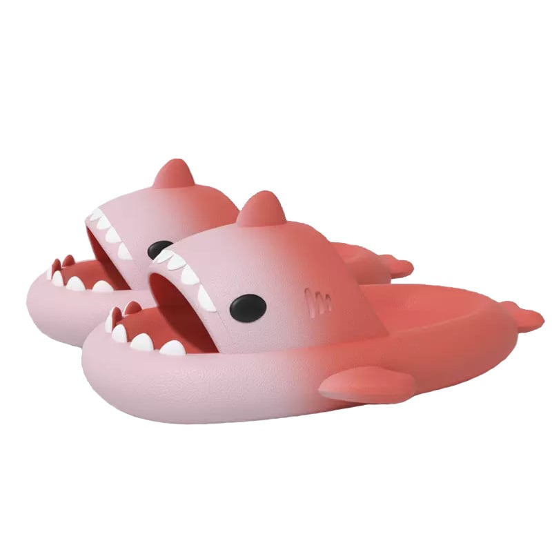 De modaable And Cute degradado Eva Shark Slippers