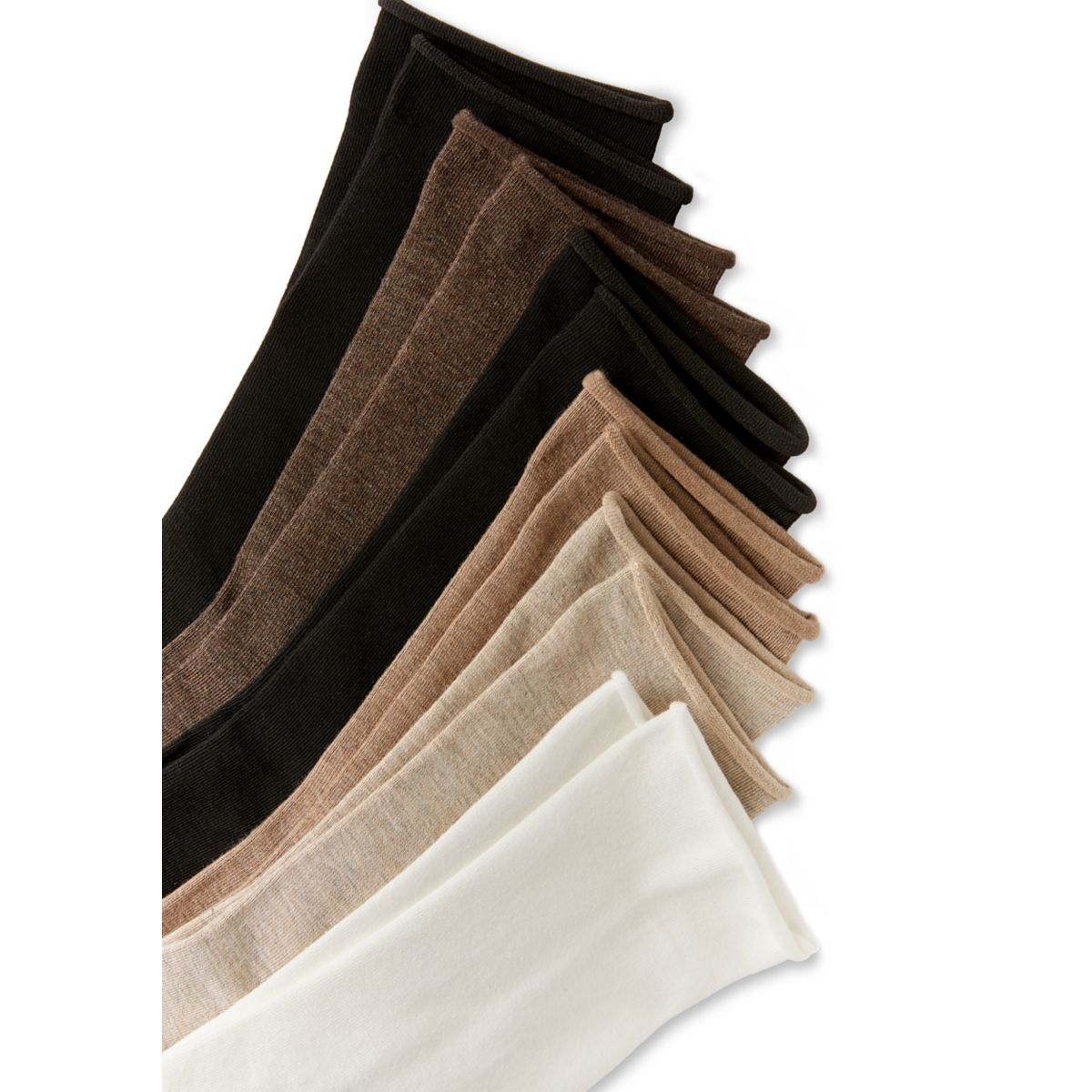 Roll Top Trouser Crew Socks- 6-Pack - 3
