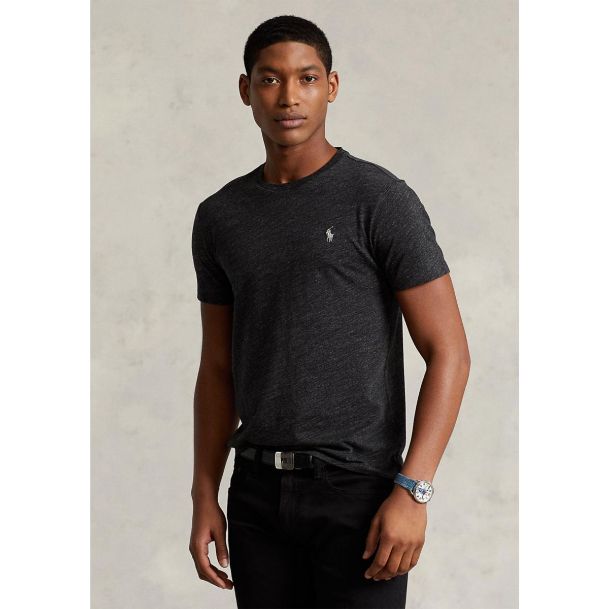 Classic Fit Jersey Crewneck T-Shirt - 1