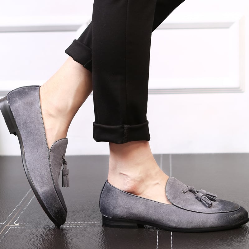 Mocasines Korean Style Trendy All-Match transpirable para hombre