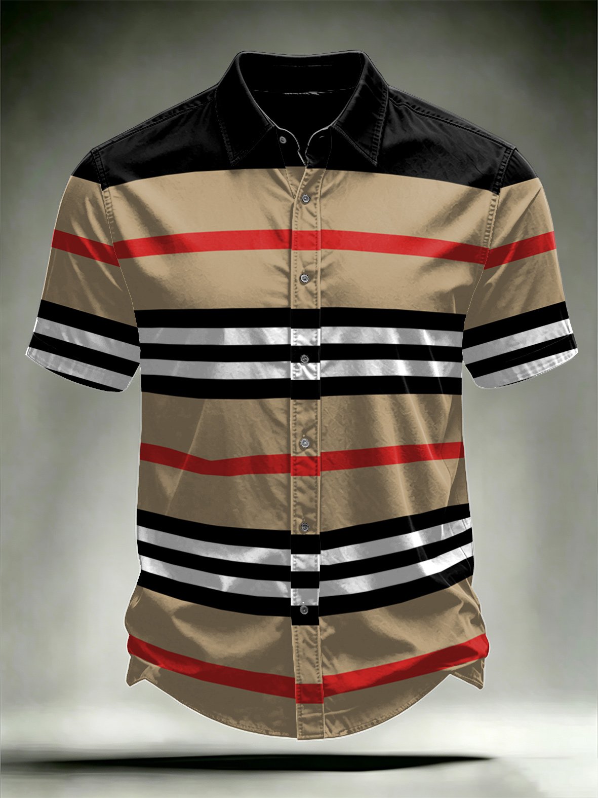 Camisa Canadian estampado casual para hombre