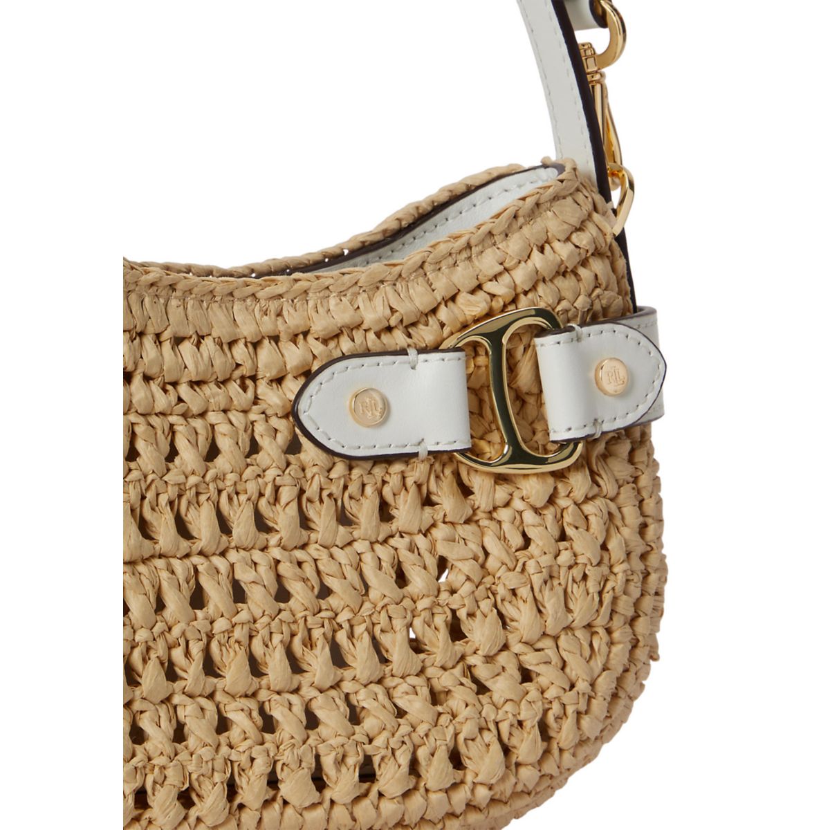 Woven Straw Small Tasha Crossbody Bag - 7