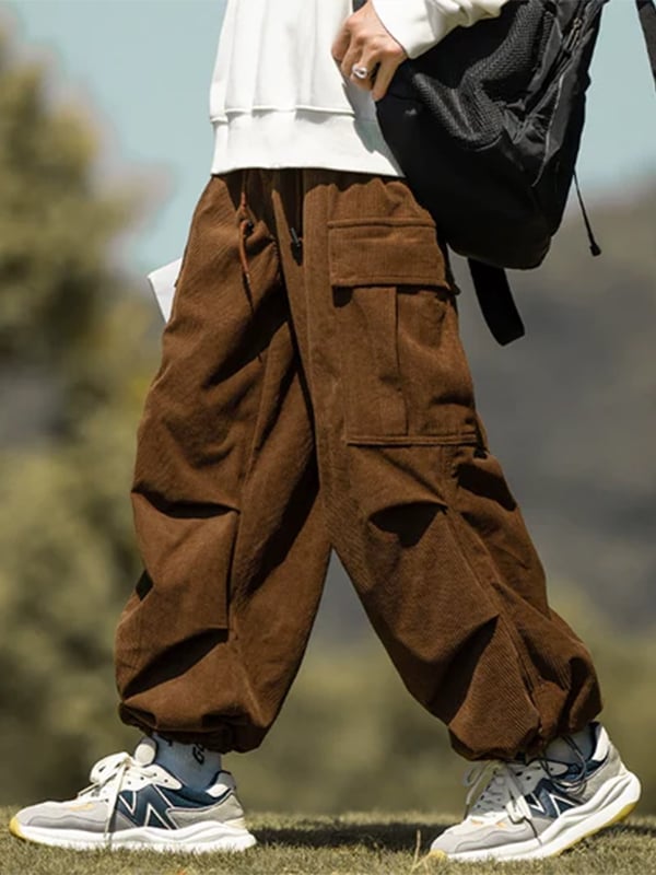 Para exterior Multi-bolsillo Waffle Overalls para hombre