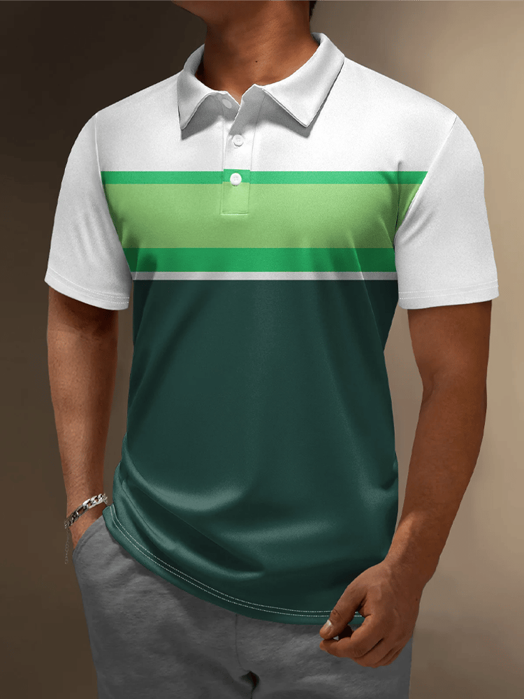Moisture Wicking Chest bolsillo casual Polo