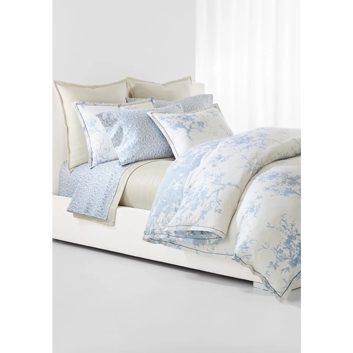 Eva Botanical Cotton Sateen Comforter Set - 1