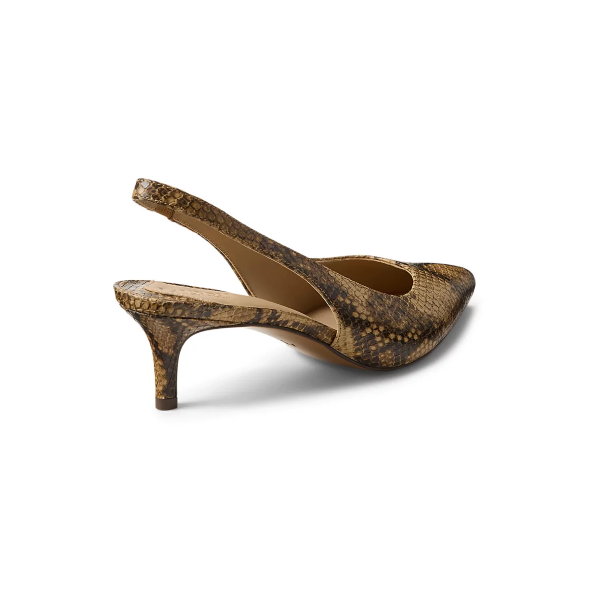Lolah II Python-Embossed Slingback Pump - 3