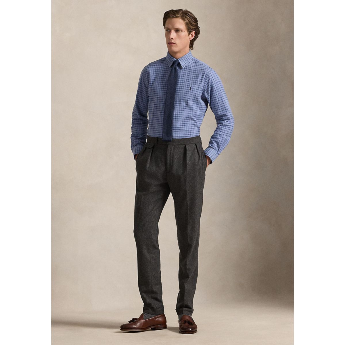 Classic Fit Performance Twill Shirt - 4