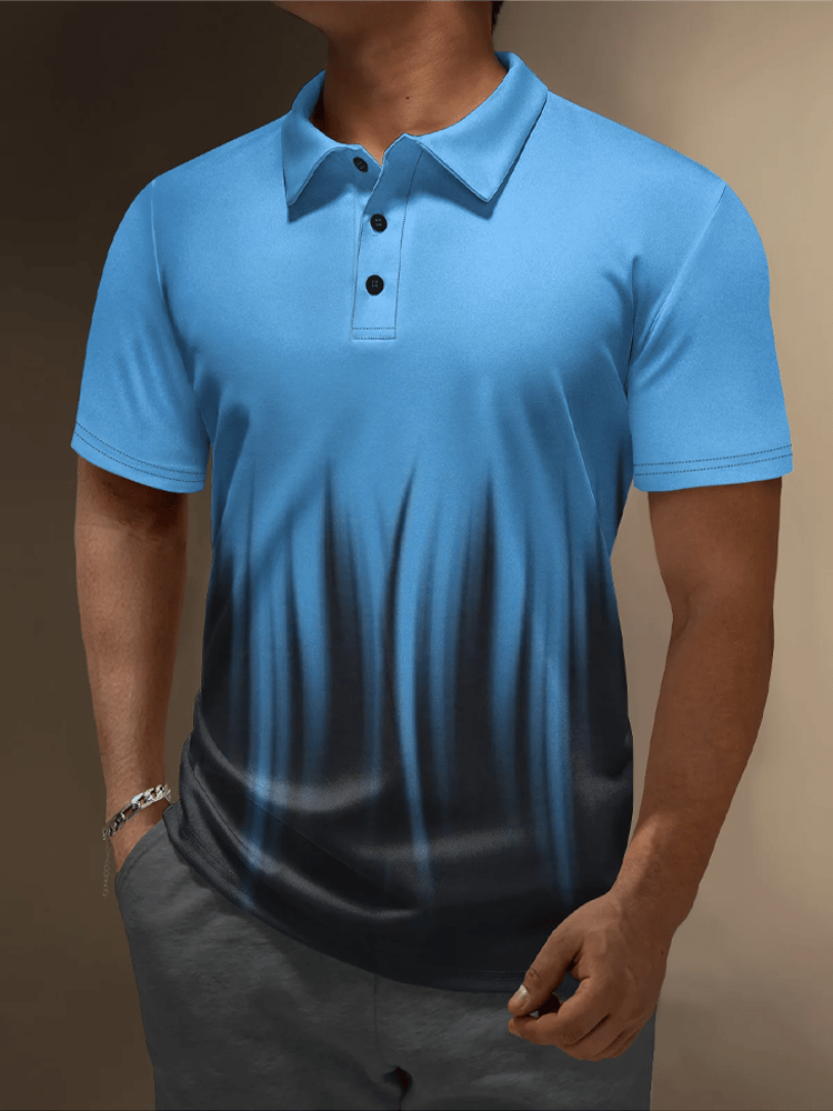 Moisture Wicking Chest bolsillo casual Polo