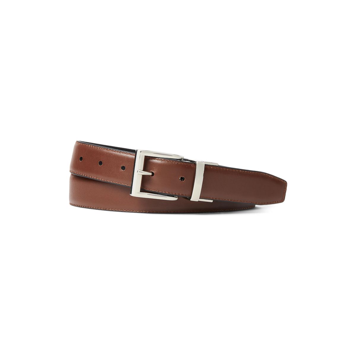 Reversible Leather Dress Belt - 2