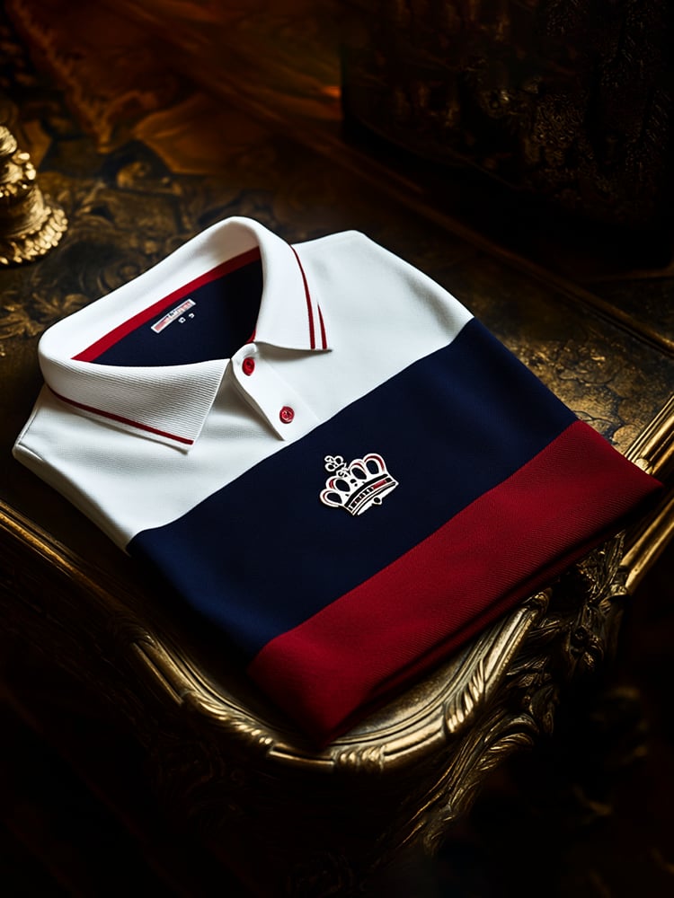 Camisa polo ejecutivo casual Button de manga corta para hombre
