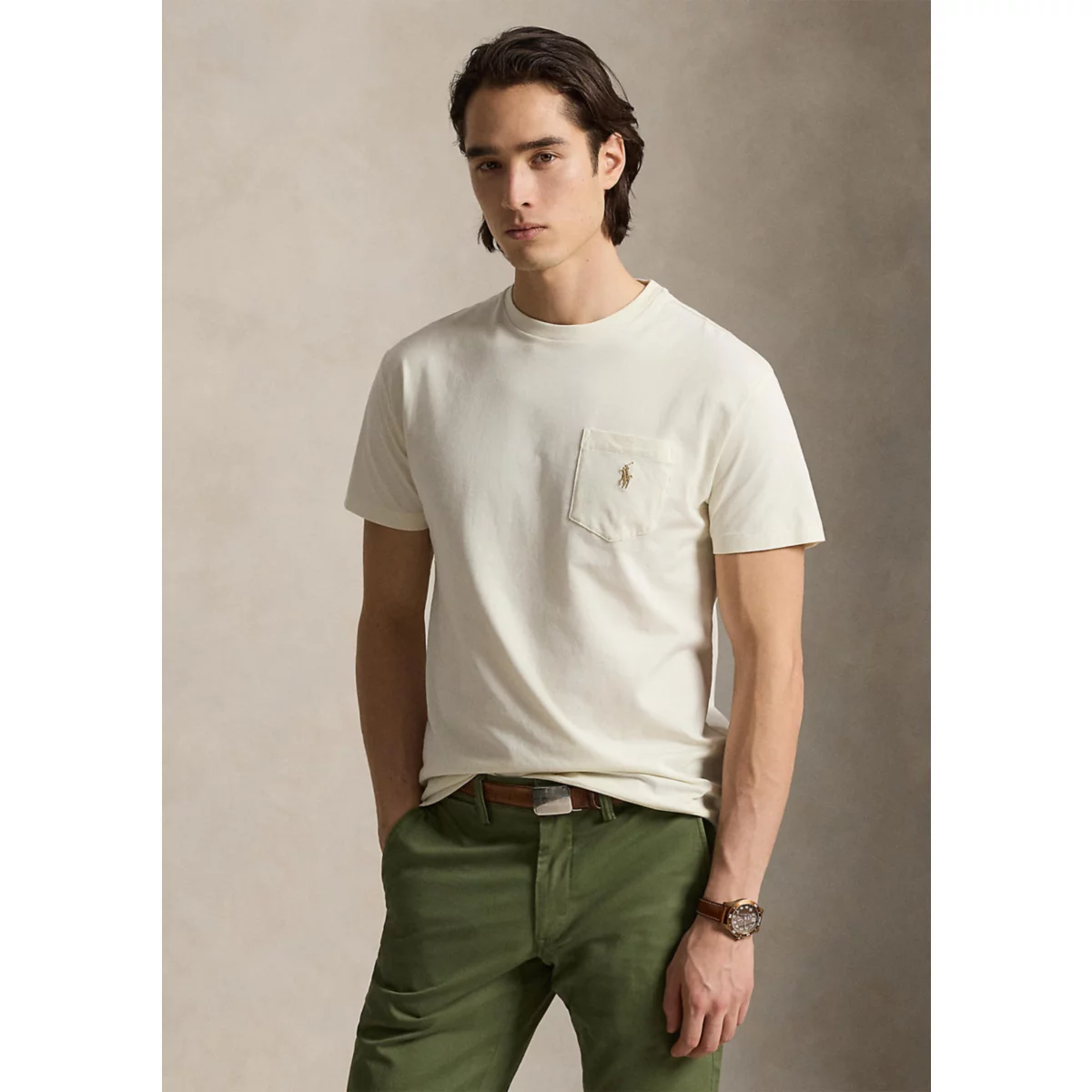 Classic Fit Jersey Pocket T-Shirt - 6