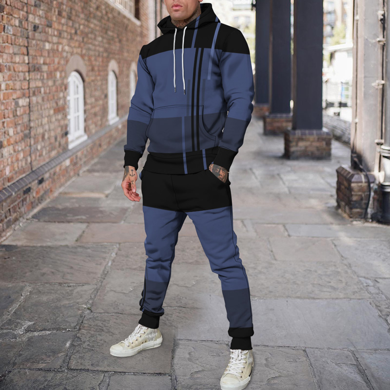 Sudadera con capucha Personalized estampado Set 033 para hombre