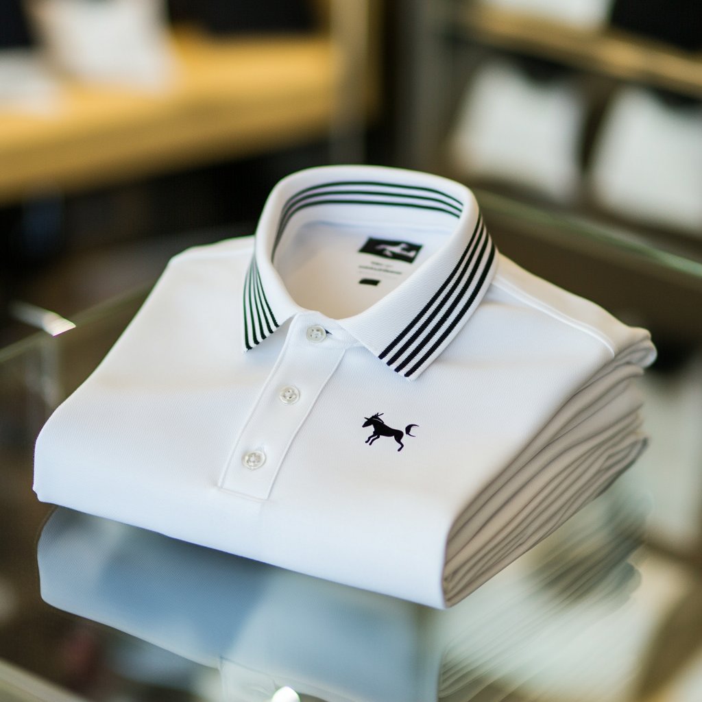Camisa polo ejecutivo casual Button de manga corta para hombre
