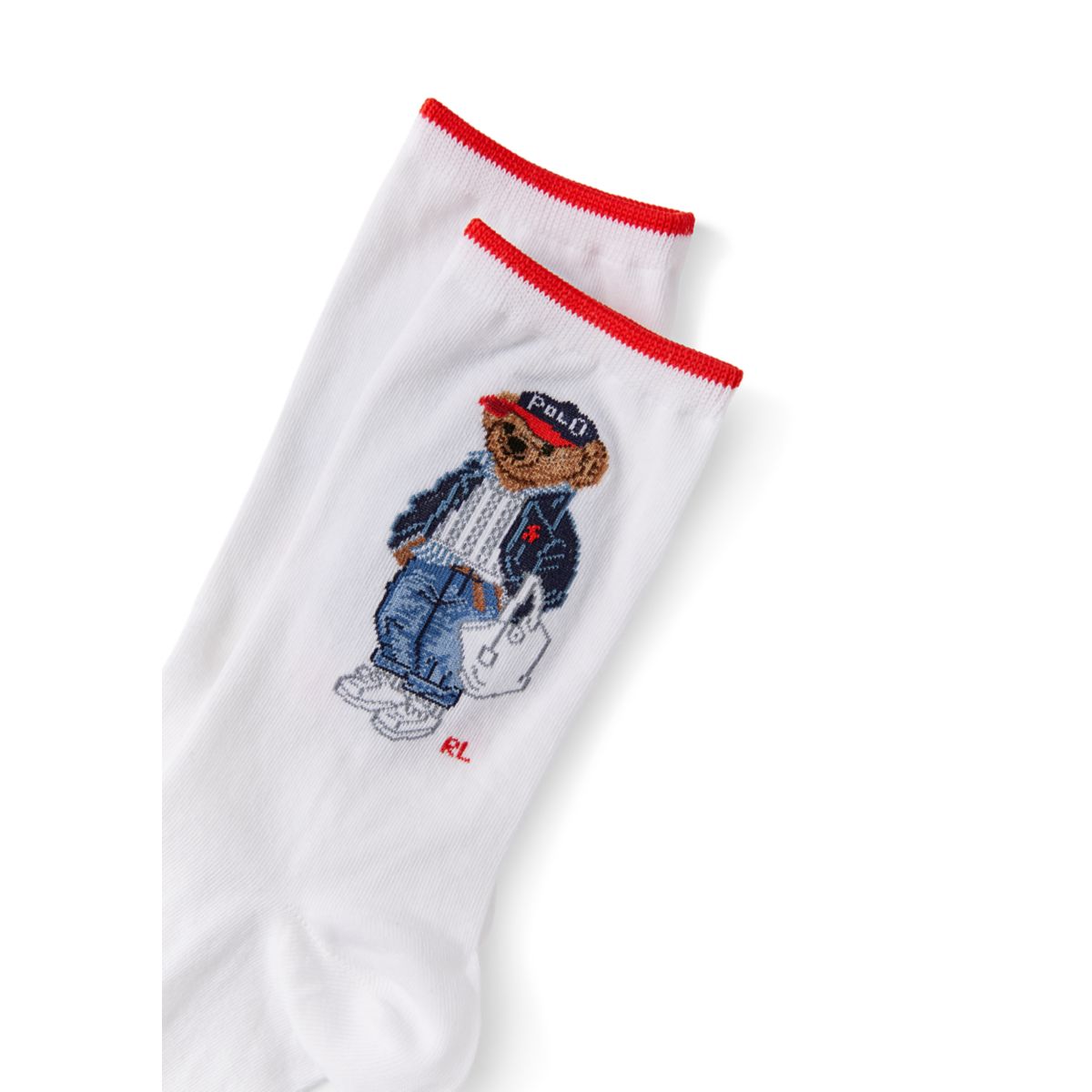 Spring Bear Crew Socks - 2