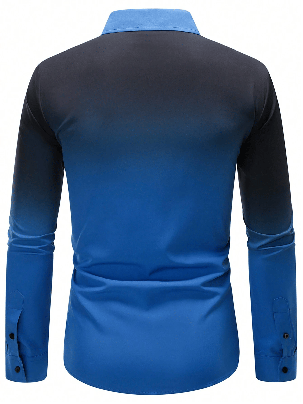 Camisa ejecutivo casual de manga larga para hombre