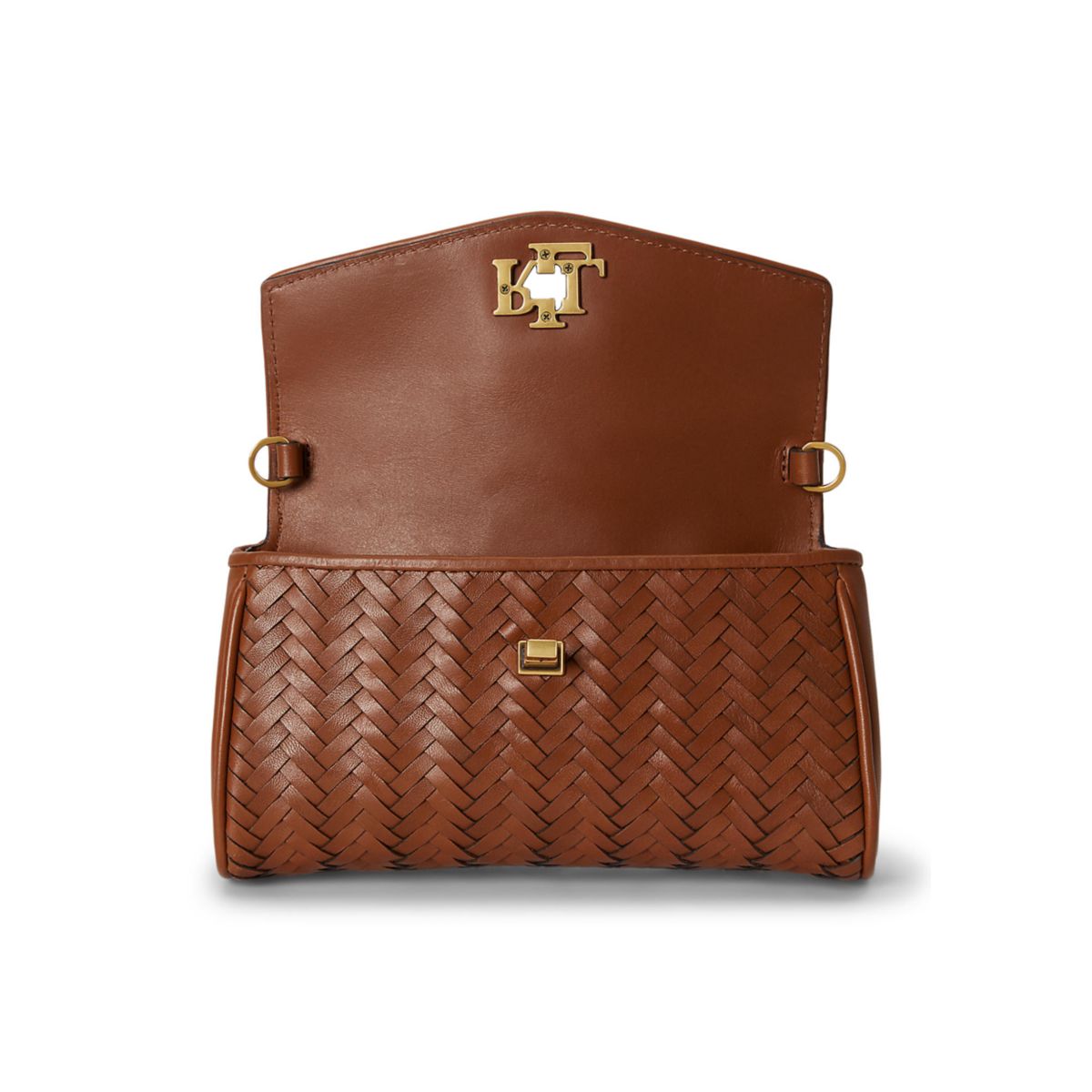 Woven Leather Tanner Crossbody Wallet - 4