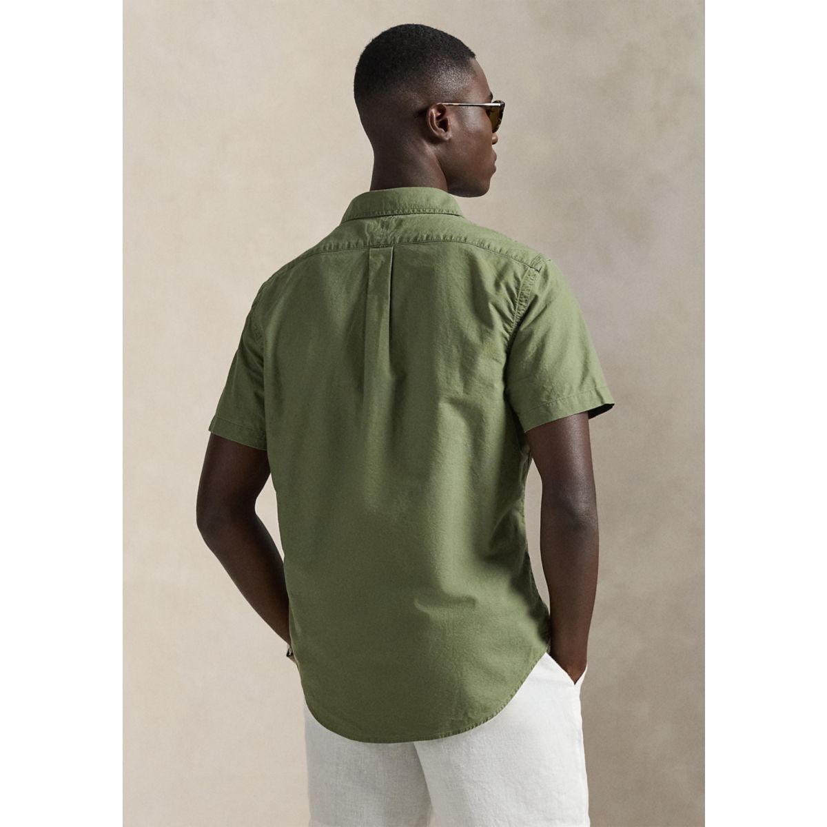 Men's Classic Fit Garment-Dyed Oxford Shirt - 6